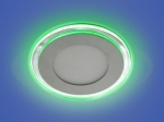 Светильник LED X-001, LY 115 G, 15+3 W, d 160х115, 3000 K, зеленый